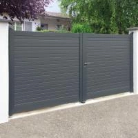 Portail battant Alulam RAL 7016