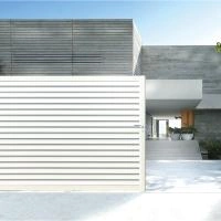 Portail coulissant gamme Aluclin