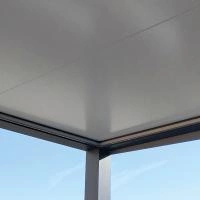 Carport toit plat Alusun