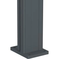 Complément de gamme portail poteau 70x106 sur platine