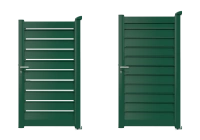 Portillon aluminium Alujour - RAL 6005