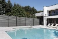 Brise-vue alu pour piscine