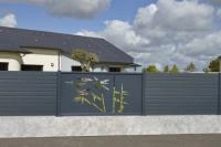 Clôture en alu ou en bois