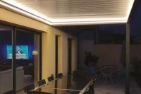 Pergola bioclimatique Alusun éclairage