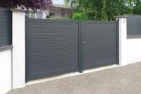 Portail battant Alulam RAL 7016